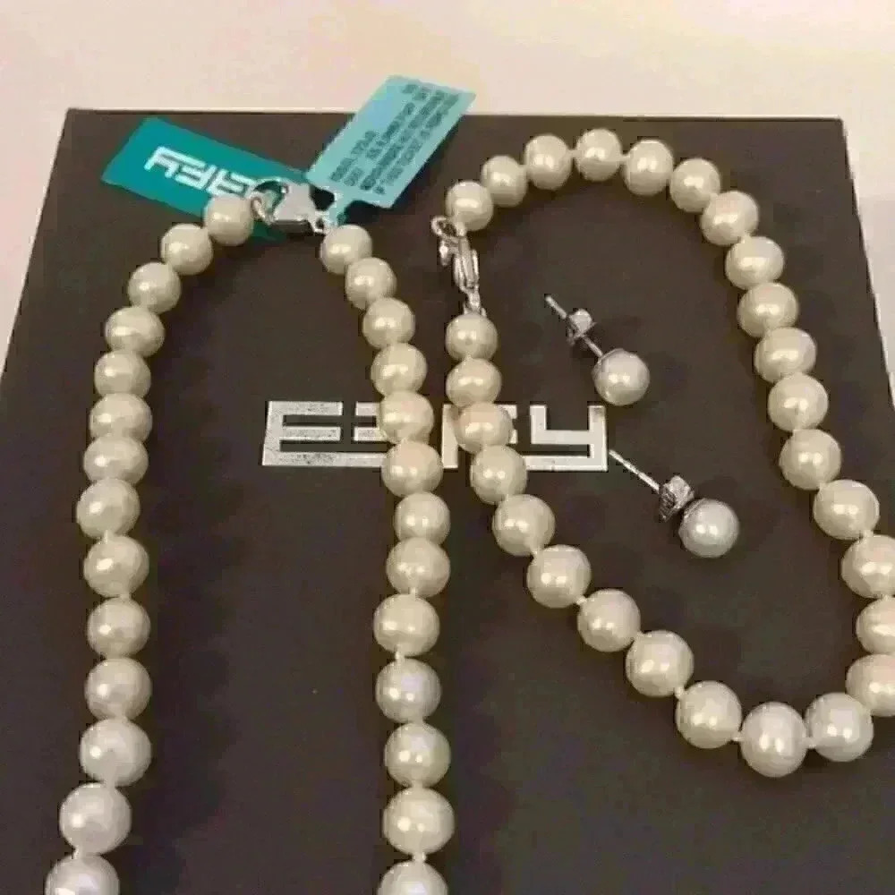 Effy Authentic New 3 Piece Pearl Set - Picture 16 of 16